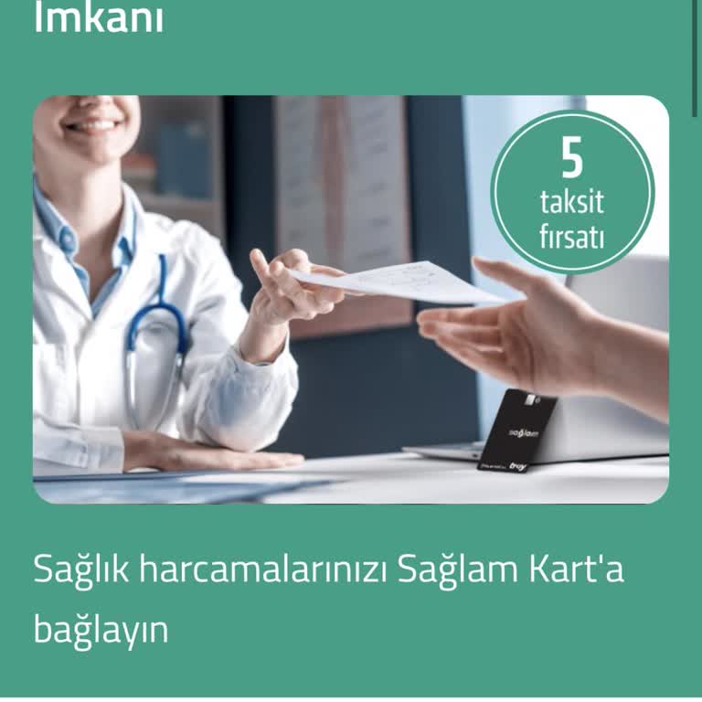 Sağlık Harcamasına 5 Taksit Kampanyası Uygulanmadığı İçin Mağduriyet