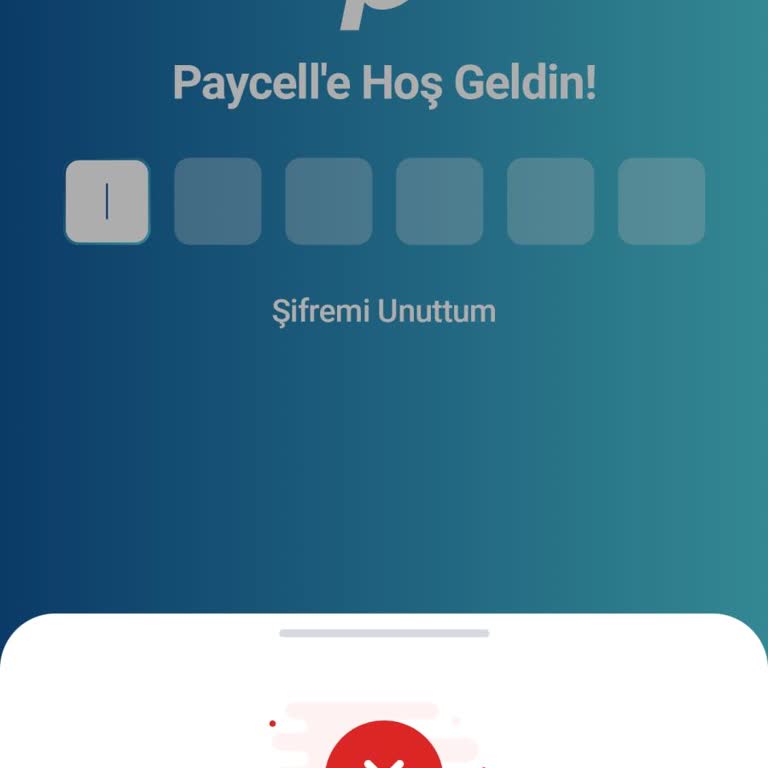 Güvenlik Nedeniyle Oturum Sonlandırıldı, Paycell Girişi Engellendi