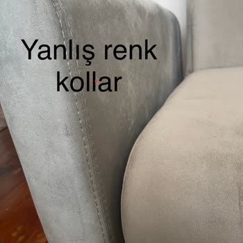 Doğtaş Loft Üçlü Koltukta Yan Parçaların Renk Hatası Ve Eksik Kırlent Sorunu Uzun Süre Çözülmedi