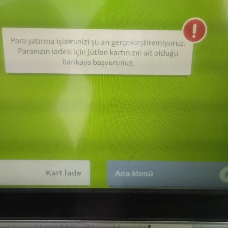ATM'de Kayıp 13.400 TL Hesapta Görünmüyor