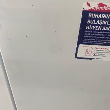Kapak Reklamı Silinip Paslanma Ve Su Sızdırması Garanti Kapsamında Çözülmeli