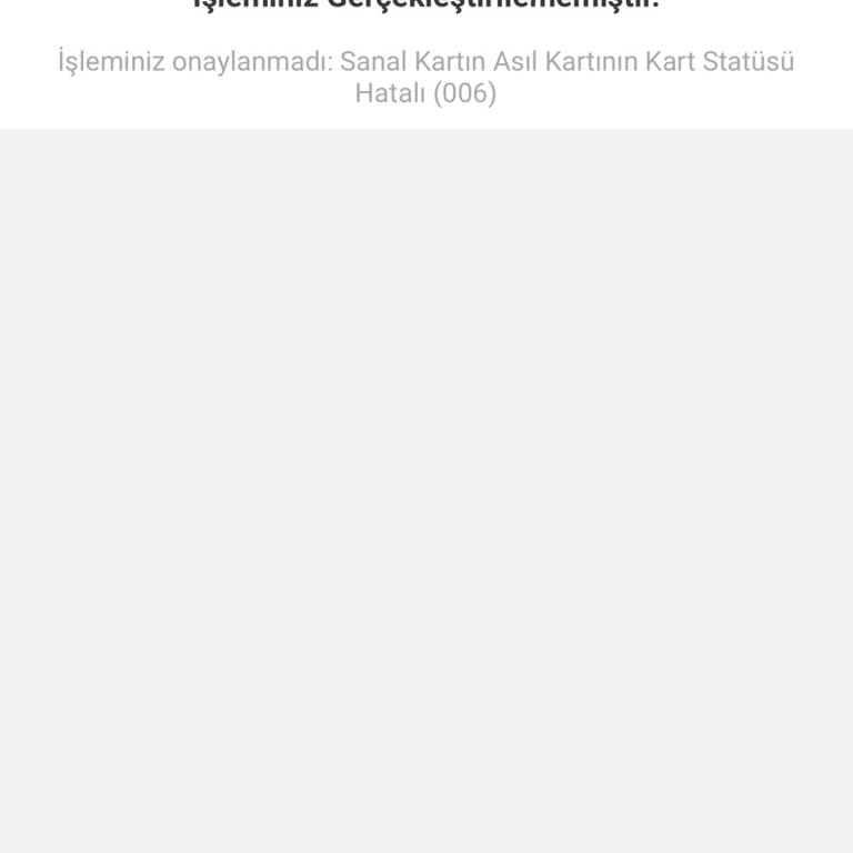 Kredi Ve Sanal Kartım Haksız Blokeye Maruz Kaldı, Açıklama Ve İptal Talebi