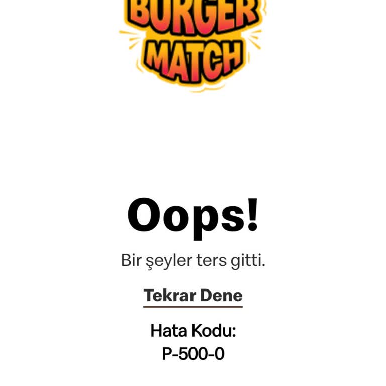Burger Match Oyununda Hata Nedeniyle Dondurma Ödülü Kayboldu
