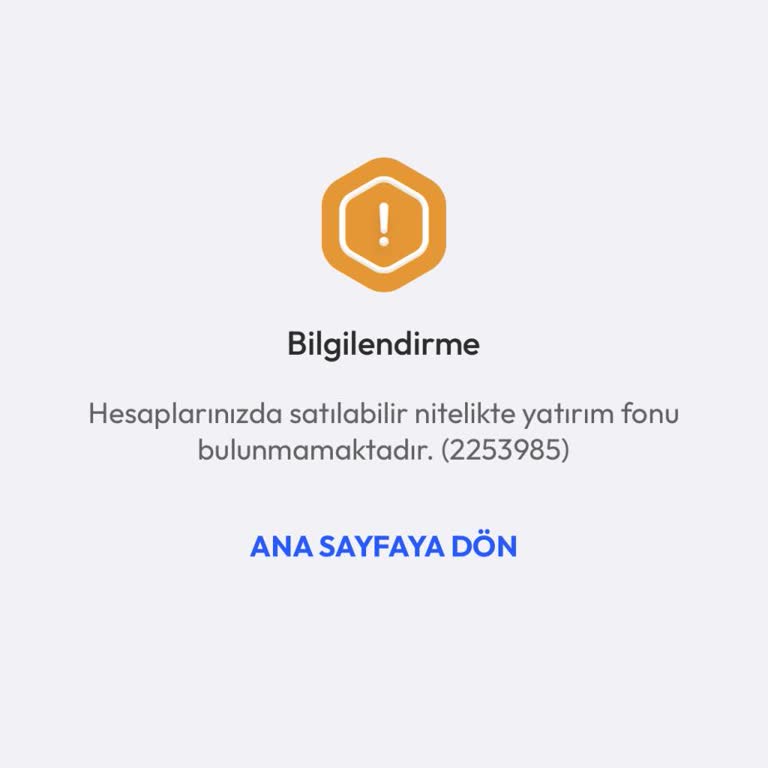 İş Bankası Mobil Uygulamasında Fon Satışı Hatası Çözülmedi