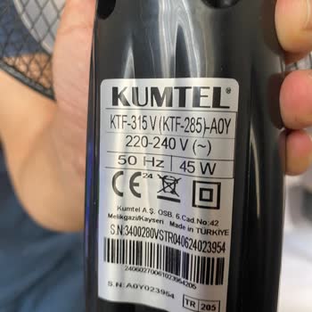 Kumtel Vantilatör Ayaklarının Kırılması Ve Garanti Değişim Talebi