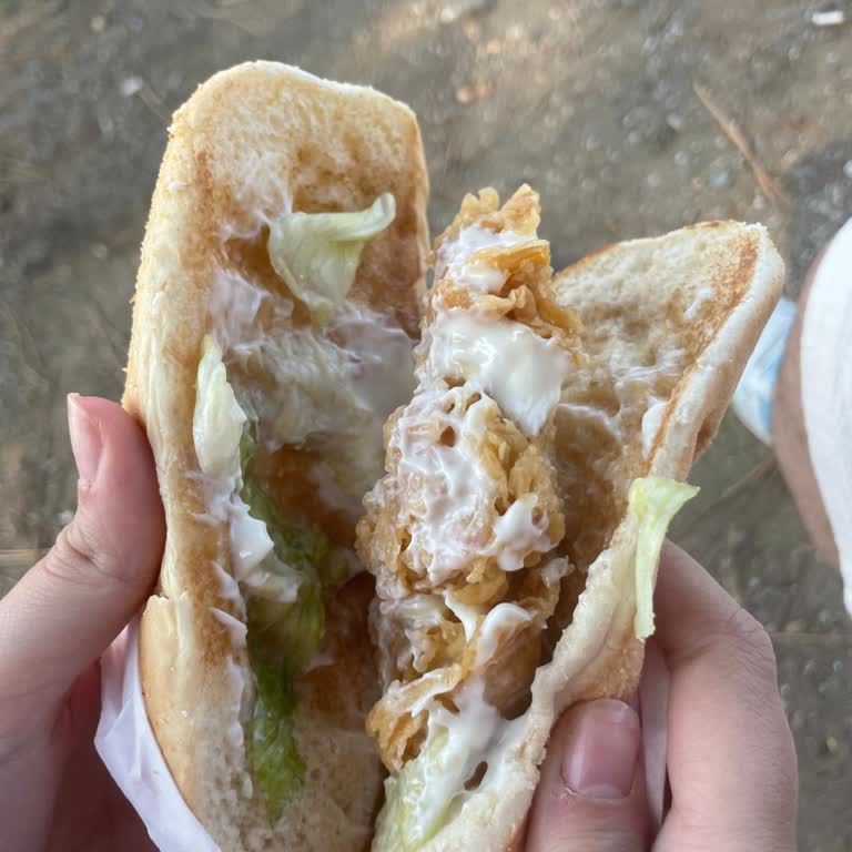 Ekstra Peynir Ve Domates Olmadan Gelen Tavuk Burger Şikayetim
