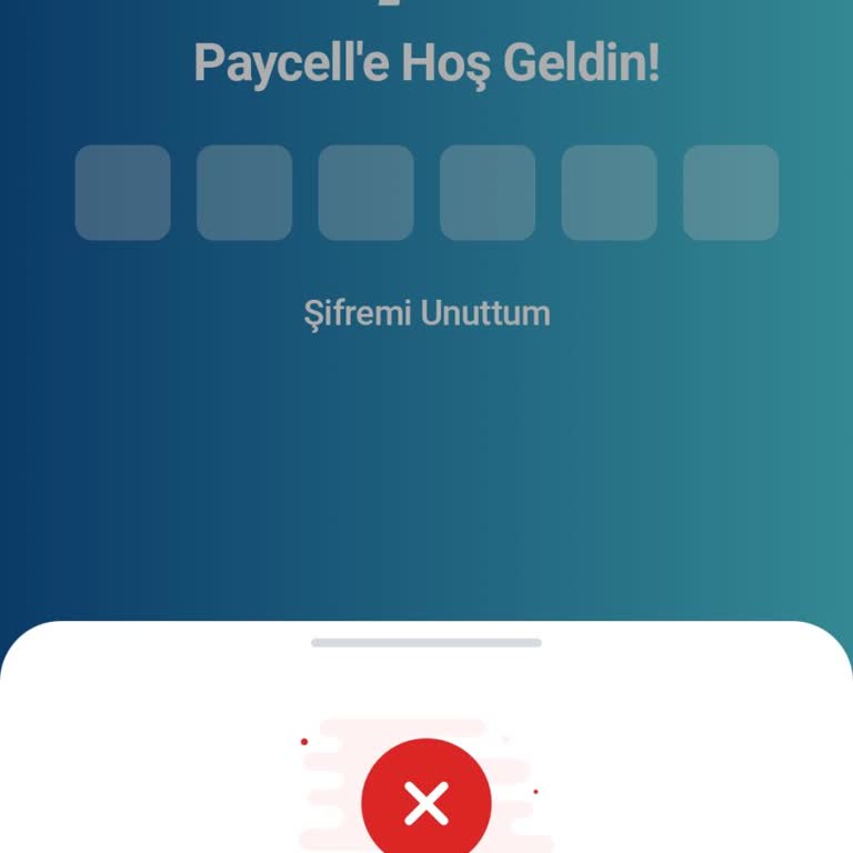 Paycell Uygulamasına Girişte Güvenlik Hatası, Hesabıma Ve Parama Erişemiyorum