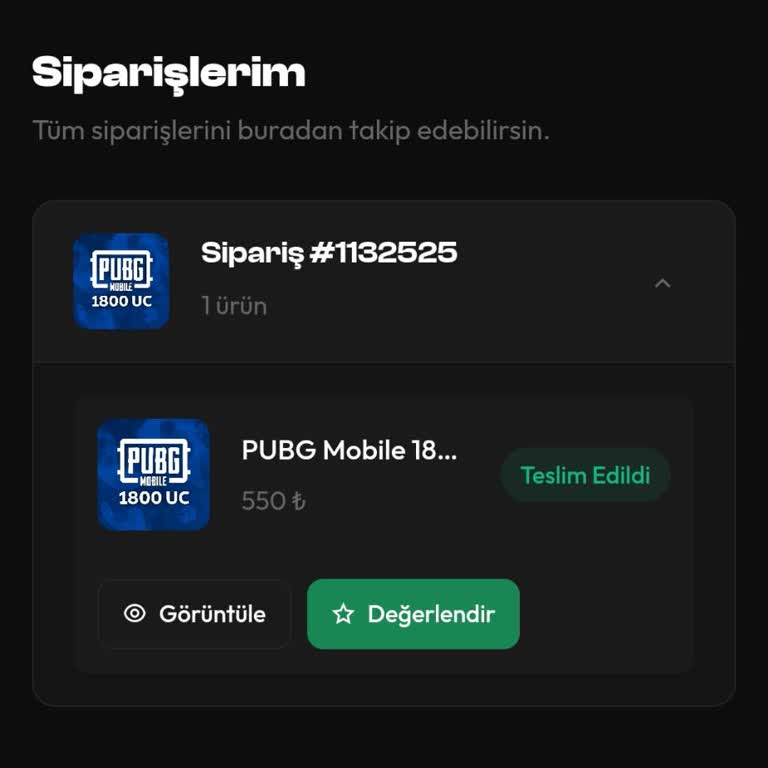 Oyun Dinar Ödenen 1800 Uc Sadece 120 Uc Olarak Teslim Edildi