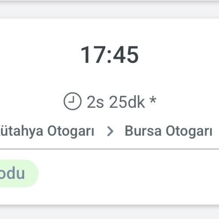 Obilet’te Yanlış Sefer Saati Bilgisi Nedeniyle Yaşadığım Gecikme