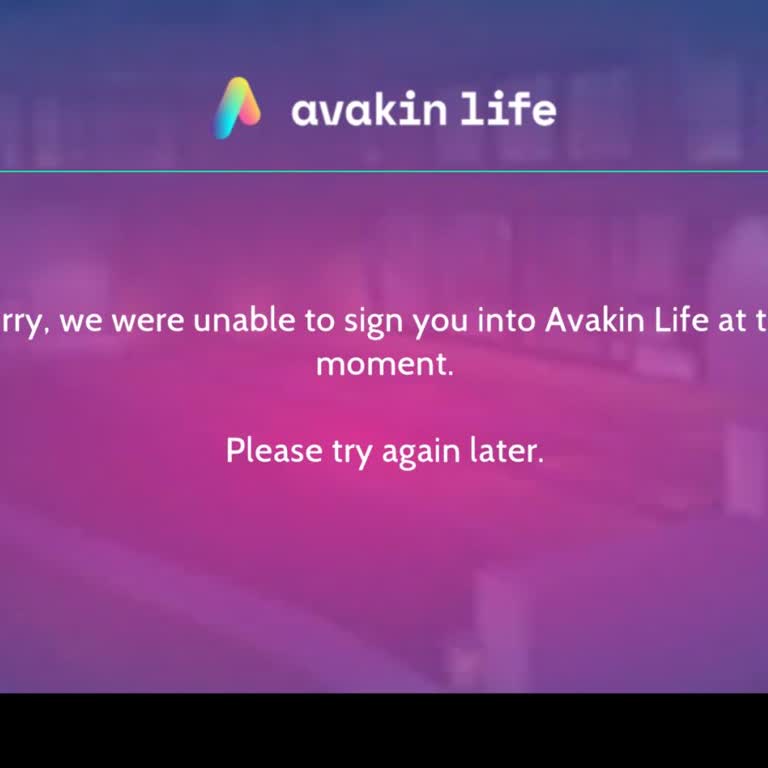 Avakin Life Error 84 Prevents Me From Accessing My Account