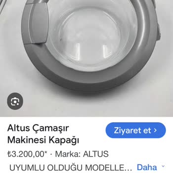 Altus Çamaşır Makinesi Servisinde Kapağın Tek Parça Zorlaması Ve 5.000 TL Fahiş Ücret