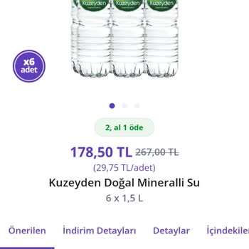Kampanya Hatası Nedeniyle Eksik Su Koli Teslimatı