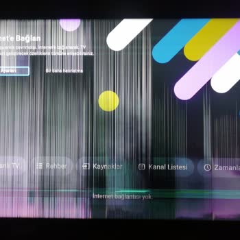 Vestel TV'de Üç Yıl Önce Oluşan Dikey Çizgiler Garantiyi Sarsıyor