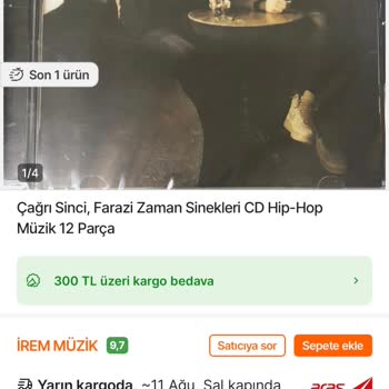 Yanlış CD Gönderildi Ve Hepsiburada'dan Cevap Gelmedi