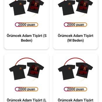 Antalya Döşemealtı Şubesinde Puanlı Örümcek Adam T-Shirt Ödülünün Verilememesi Ve Çözüm Talebi
