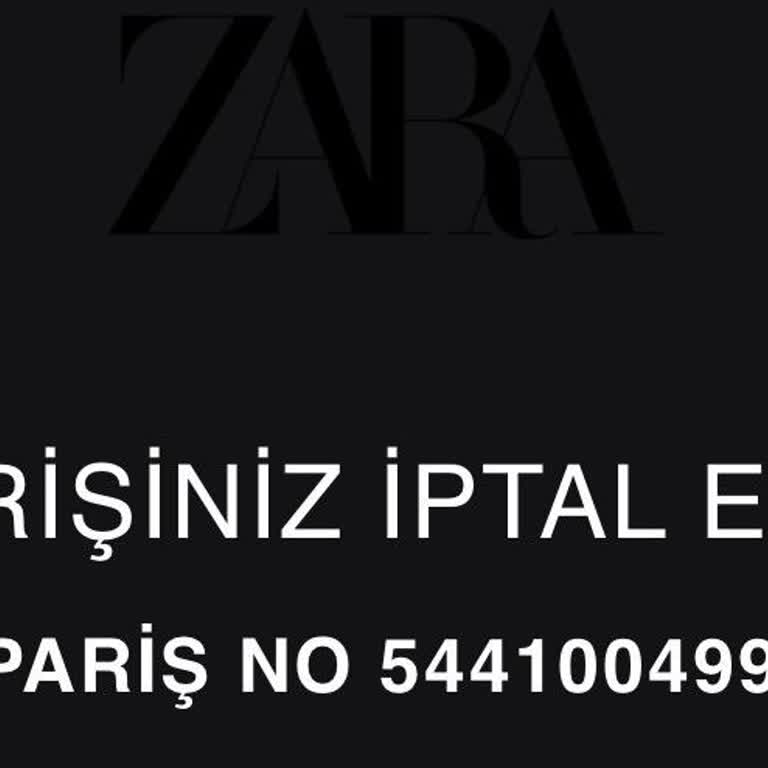 Zara Online Alışverişte Tekrarlanan Sipariş İptalleri Ve Bilgilendirme Eksikliği