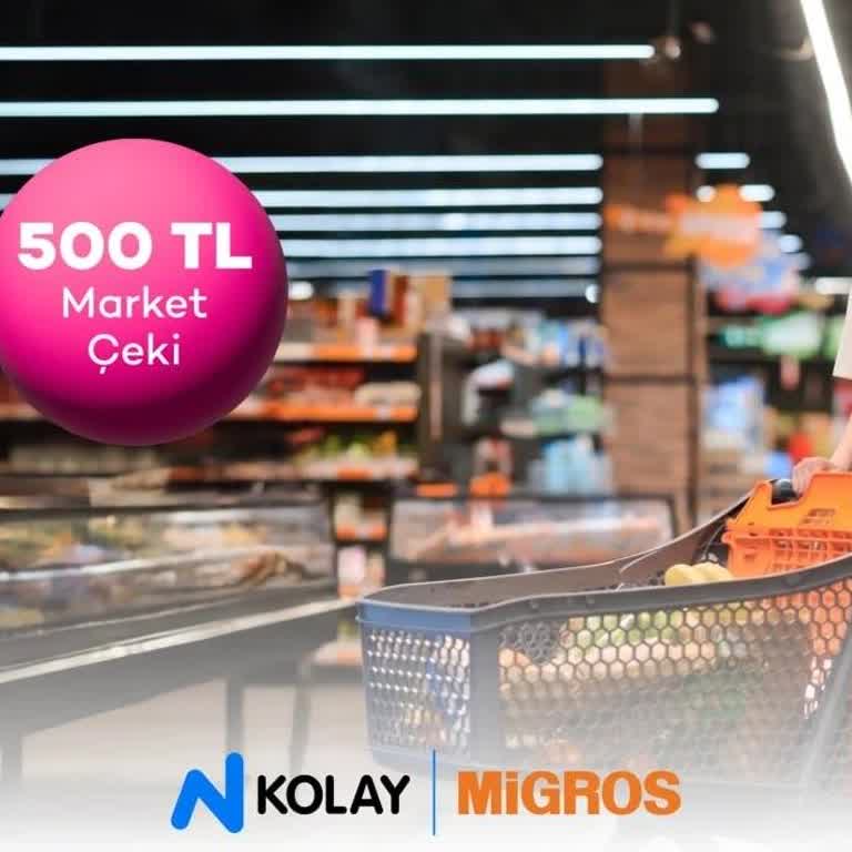 N Kolay Extra Üyeliğim Yenilendi, 500 TL Migros Çeki Gelmedi