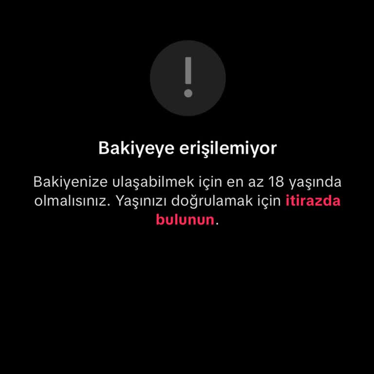 Doğum Yılım Hatalı Gösterildiği İçin Hesabım Kısıtlandı