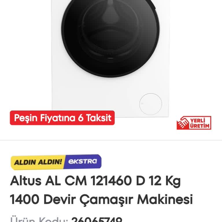 Teslim Edilmeyen Çamaşır Makinesi Ve Geciken İade