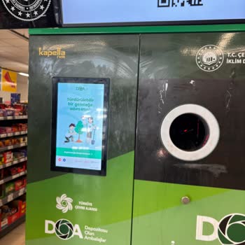 Ortaca A101 Geri Dönüşüm Makinesi Sürekli Kapasite Dolu Uyarısı Veriyor