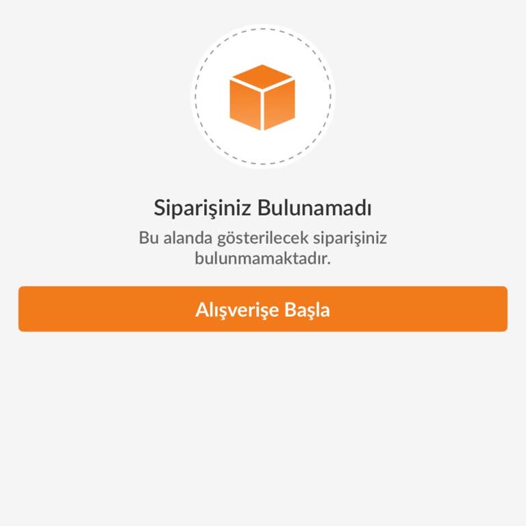 Trendyol Hesabım Sıfırlandı, Sipariş Geçmişim Görünmüyor