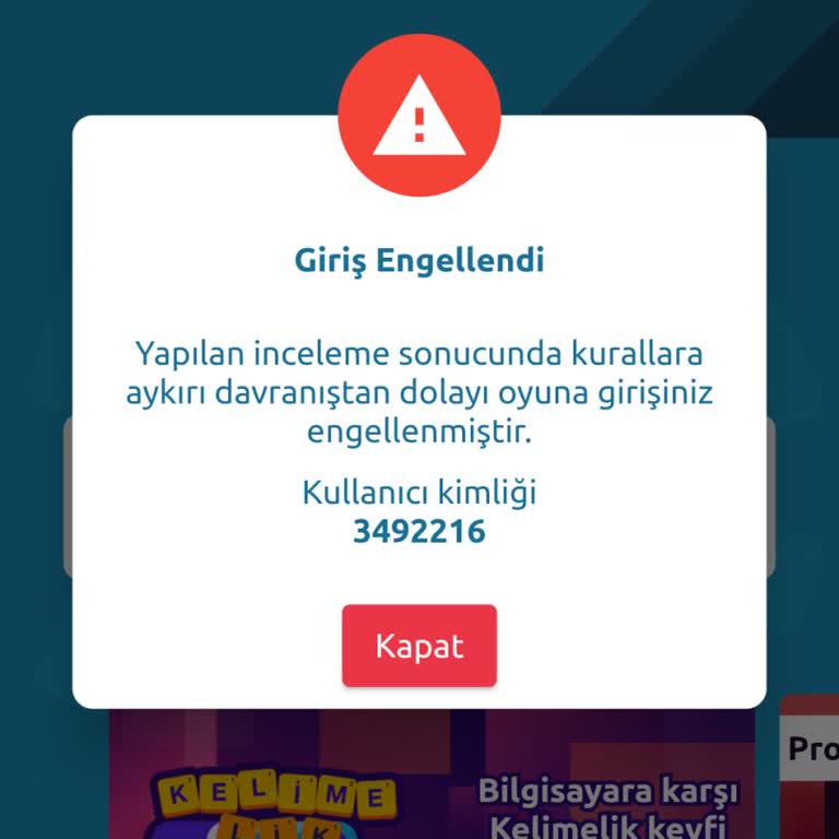 He2 Apps “Giriş Engellendi” Şeklinde Bir Uyarı Alıyorum