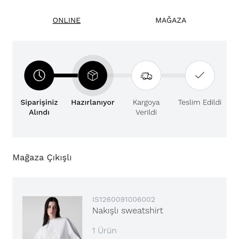 Teslim Edilmeyen Sweatshirt Ve İlgisiz Müşteri Temsilcisine Hızlı Çözüm İsteği