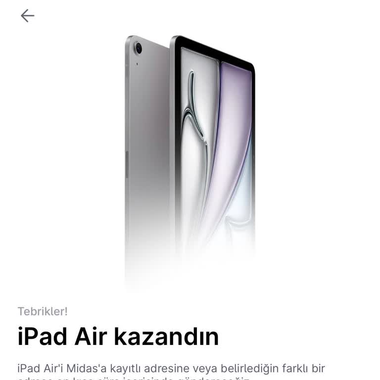 Midas Uygulamasında IPad Air Teslimatı Gecikiyor Ve Güven Sarsıldı