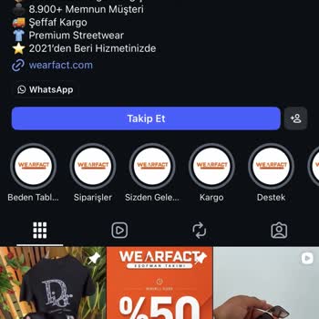Wearfact Kalitesiz Bir Ürün Gönderildi