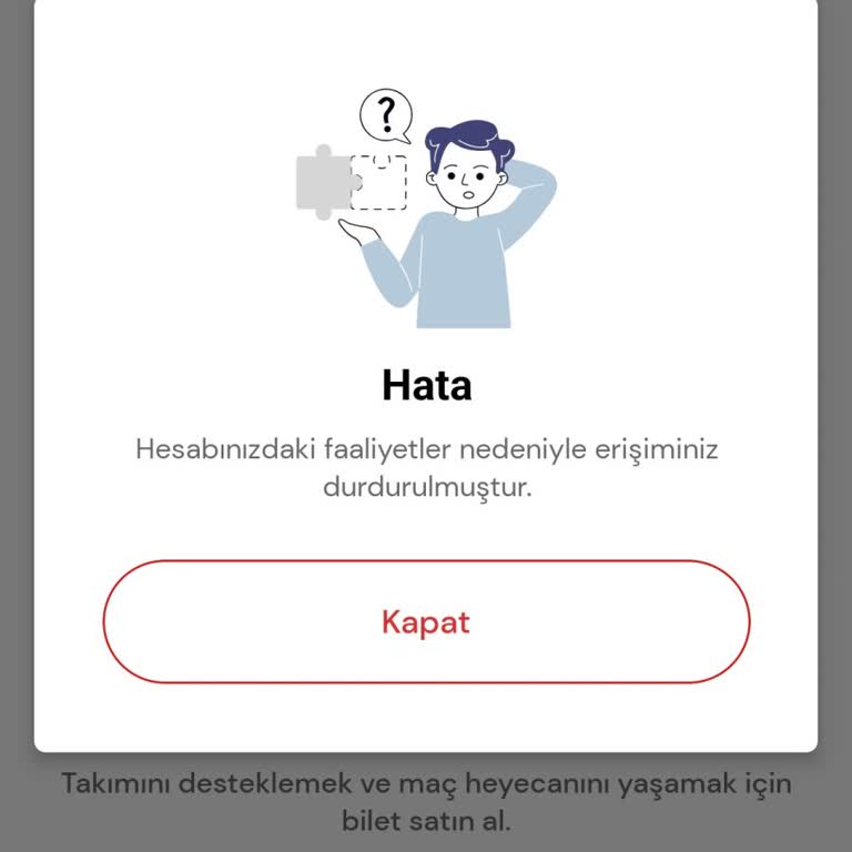 1200 TL’lik Passolig Yenilemesi Sonrası Hesap Erişimi Engellendi