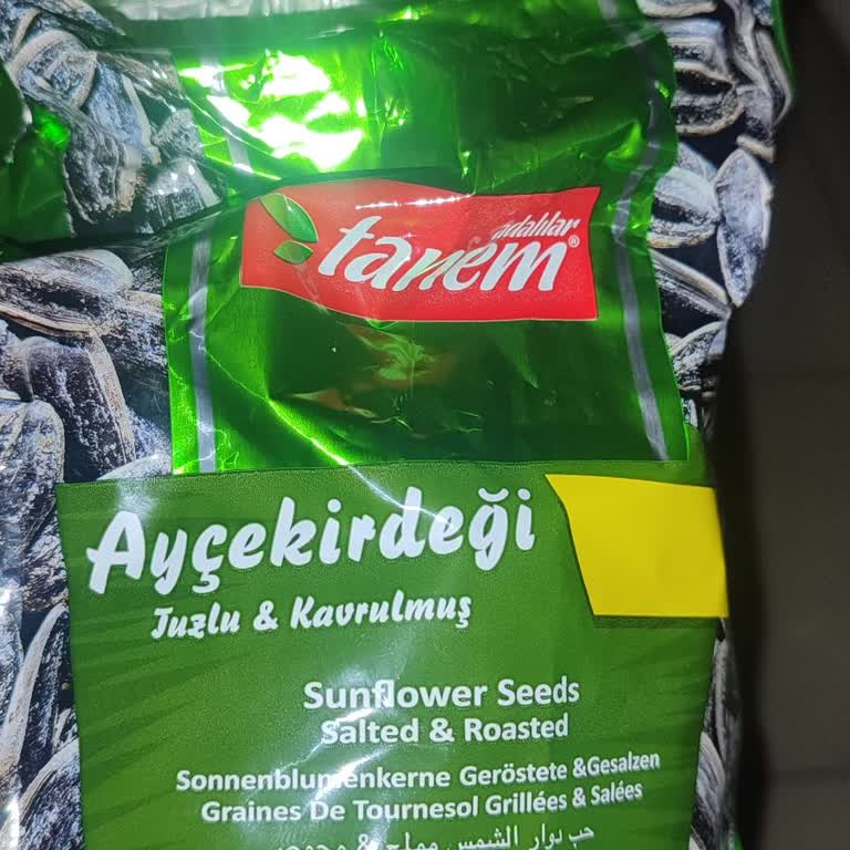 Acı Ve Bayat Tuzlu Kavrulmuş Ayçekirdeği Şikayetim