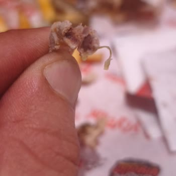 Burger Yiyelim Şubesinde Çocukta Kemik Parçası Bulundu