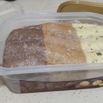 Şok Markette Satılan Carte D’Or Dondurmanın İçinde Buz Parçacıkları Ve Çocuk Sağlığı Riski