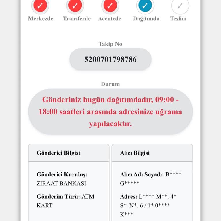 Kuryenet’te Ziraat Banka Kartı Teslimatında Yanıltıcı Bilgi Ve İletişimsizlik