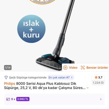 Yeni Philips Süpürge Boru Giriş Aparatı Kırıldı, Garanti Talebi