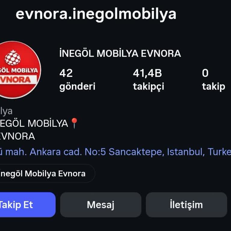Evnora İnegöl Mobilya Müşteri Memnuniyetine Ve İlgiye Dair En Ufak Bir Çaba Görmedik
