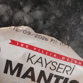 Son Kullanma Tarihi Geçmemiş Mantı Küflendi Ve Güvenim Sarsıldı