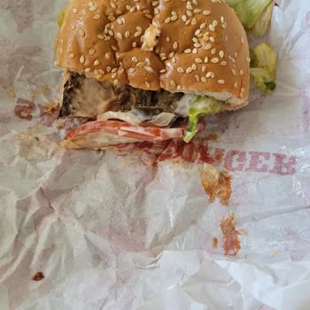 Lüleburgaz Salon Burger Şubesinden Aldığım Siparişte Kötü Ürün Kalitesi Ve Cevapsız İletişim