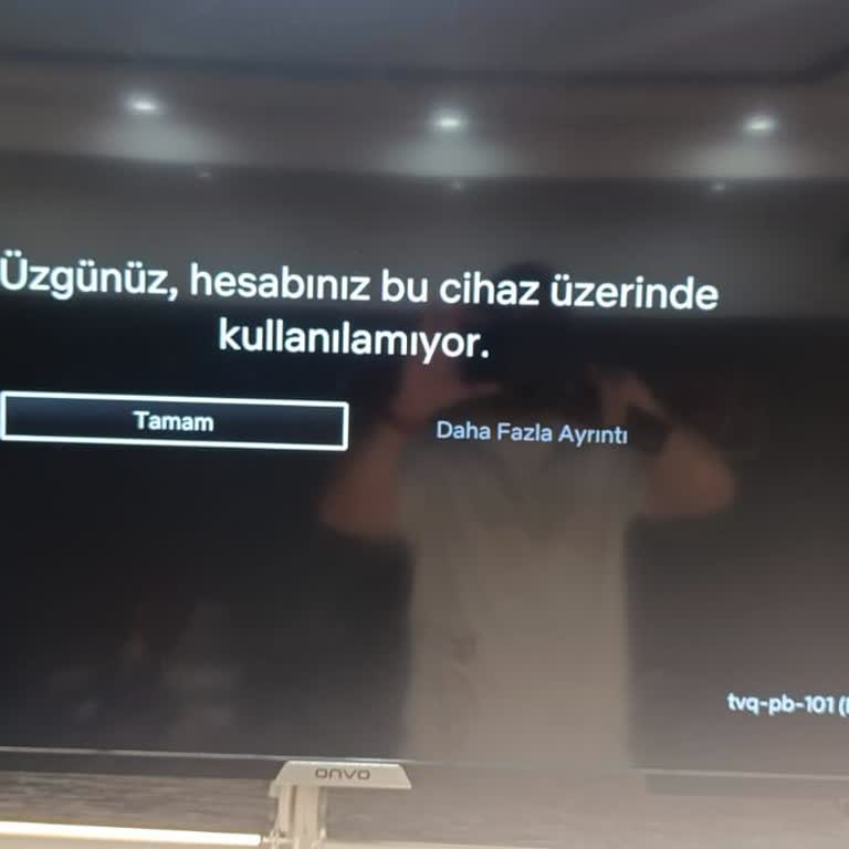 Onvo TV'de Android Uygulamaları Ve Anten Yayını Çalışmıyor, Yazılım Güncellemesi Talep Ediyorum