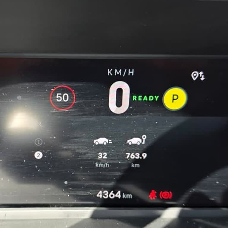Fiat Grande Panda Elektrikli Araçta KWh/100km Tüketim Göstergesi Yok