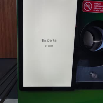 Doa Matik Geri Dönüşüm Makinelerinin Sürekli Arızalı Ve Dolu Olması