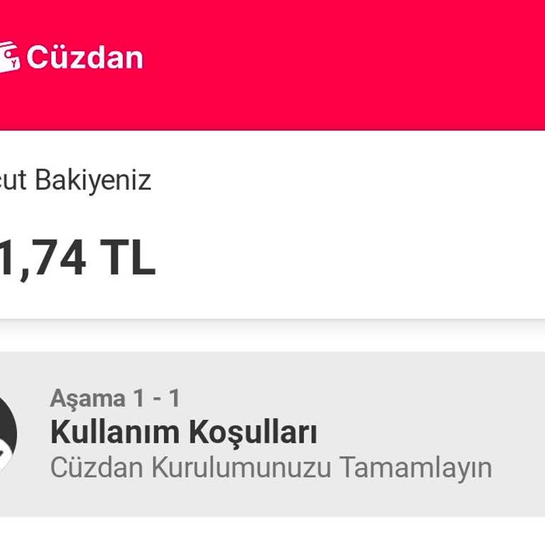 Cüzdan Bakiyemi Kullanamıyorum, Ödeme Sürekli Reddediliyor