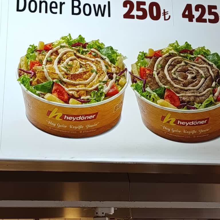 Dijital Menü Görseliyle Gerçek Bowl Menüsü Arasındaki Yanıltıcı Fark