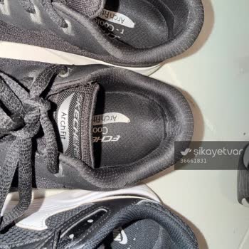 Skechers Arch Fit Ayakkabımda Üretim Kaynaklı Topuk Yırtığı, Mağaza Reddi
