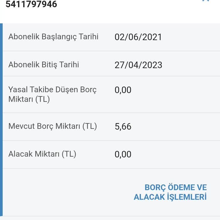 Port Edilen Numarada Belirtilmeyen Vodafone Borcu Ve Ödeme Engeli