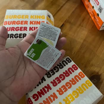 Burger King Dudullu Şubesinde Büyük Boy Patates Az, Ballı Hardal Sos Eksik