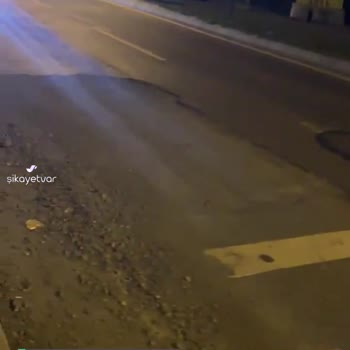 İstanbul Büyükşehir Belediyesi Bozuk Yol
