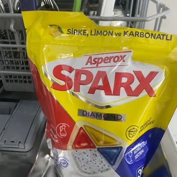 Asperox Sparx Diamond Deterjanı Bulaşık Makinesi Ve Bardaklarda Hasara Neden Oldu