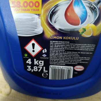 Pril Limon Kokulu Deterjanda Şüpheli Kimyasal Koku Ve Sahte Ürün Şikayeti
