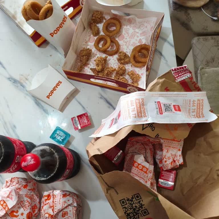 Popeyes Siparişinde Eksik Ürün Ve GetirYemek İade Reddi